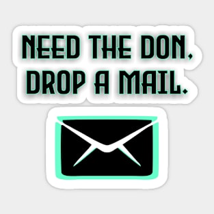 THE DON Sticker